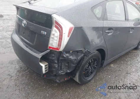 2013 Toyota Prius Four from USA, damaged, VIN JTDKN3DU7D5597682